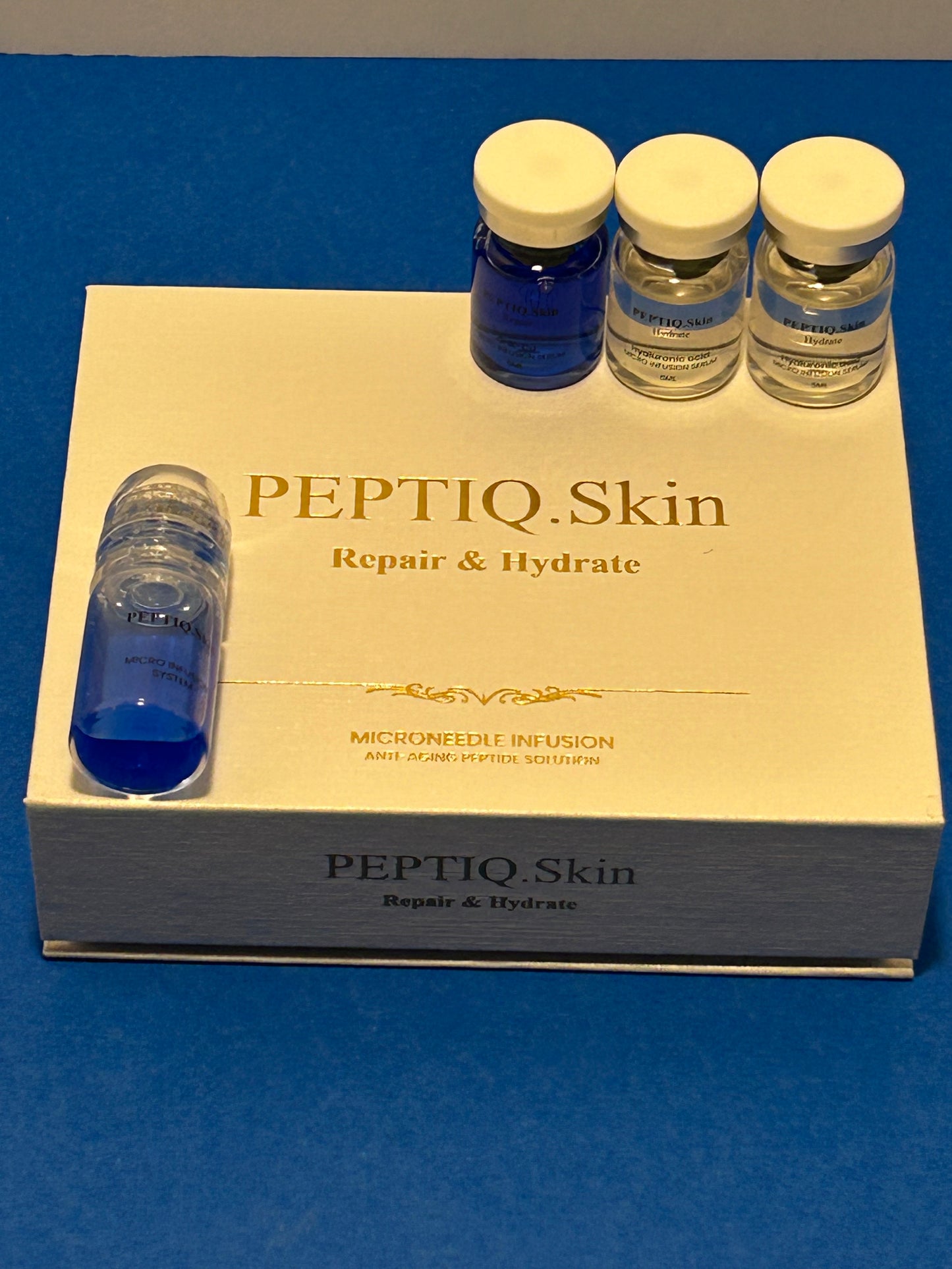 Hyaluronic Acid and GHK-cu Peptide, Advanced Micro-Needle Infusion System